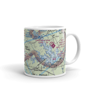 Burnt Chimney Airport (70VA) VFR Sectional  Mug