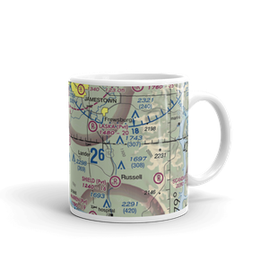 Sanders Personal Use Airport (70PN) VFR Sectional  Mug