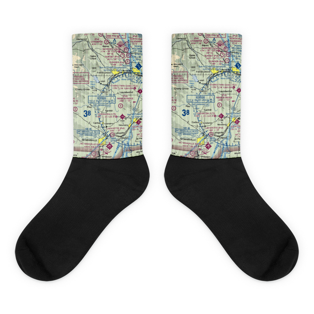 Goodin Creek Airport (70OR) VFR Sectional Socks 
