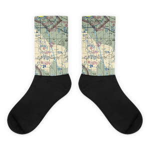 Oak Creek Airport (70ND) VFR Sectional Socks