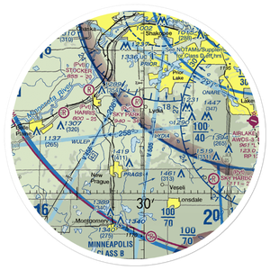 Loon Lane Seaplane Base (70MY) VFR Sectional Sticker (30 mile)