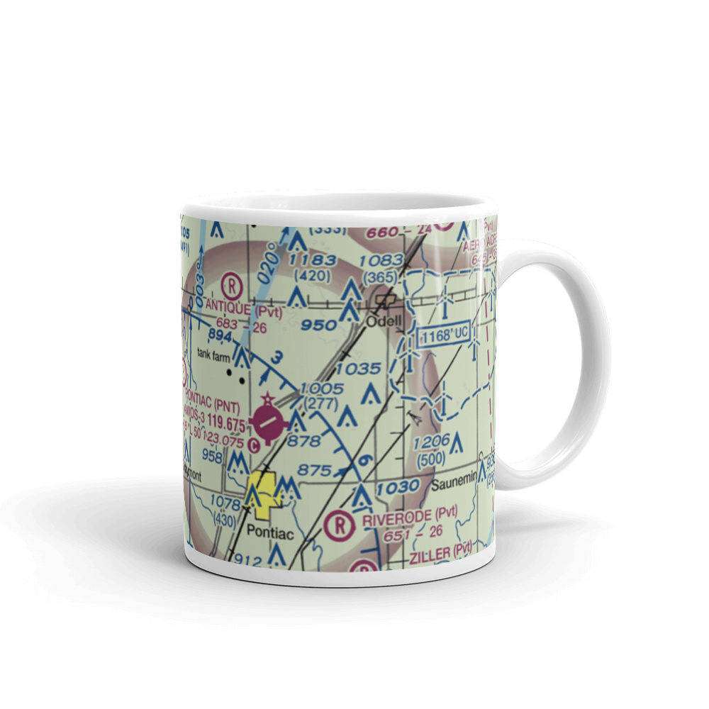 Adams Restricted Landing Area Number 1 (70LL) VFR Sectional  Mug 