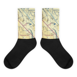 Amargosa Airport (70CL) VFR Sectional Socks