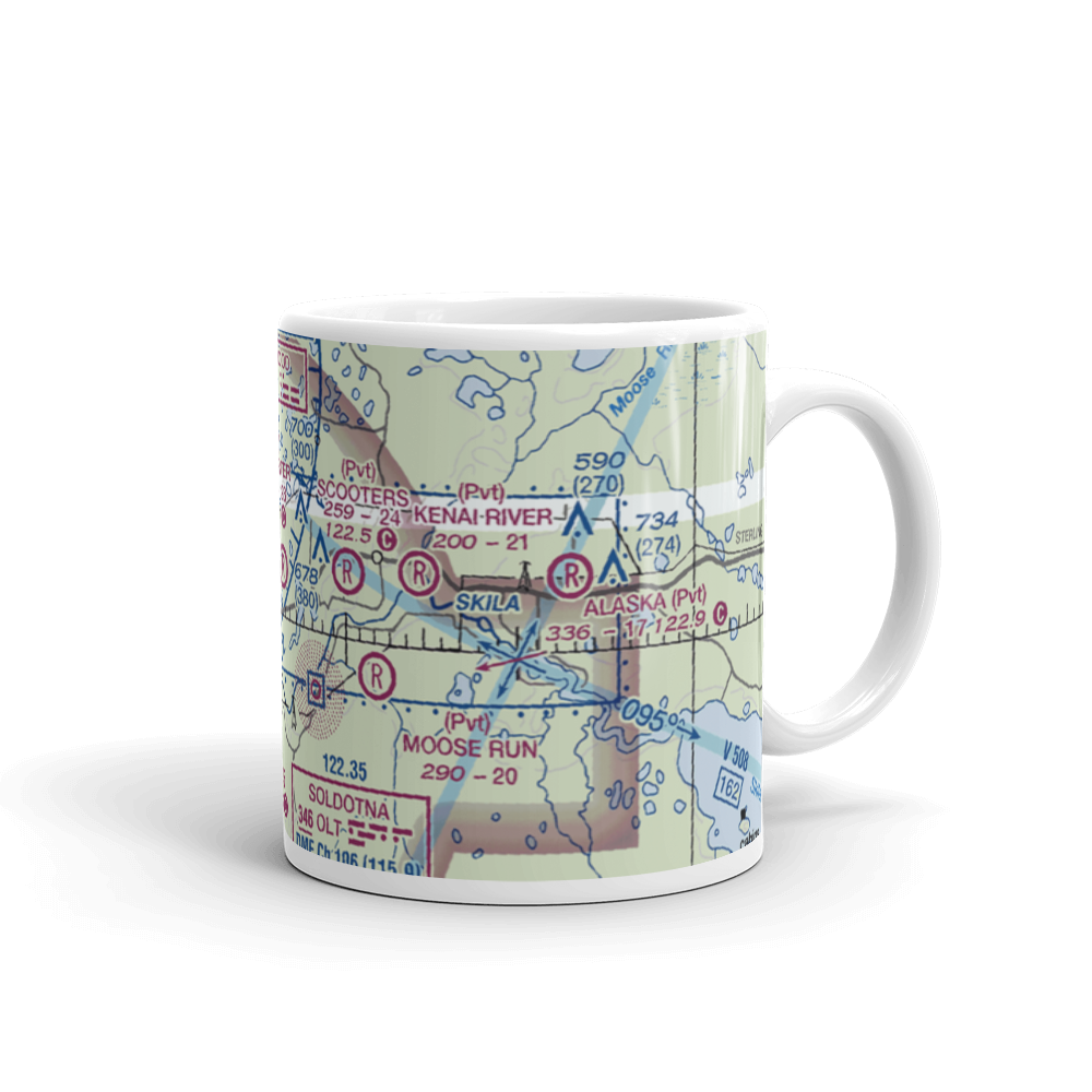 Bangerter Field (70AK) VFR Sectional  Mug 