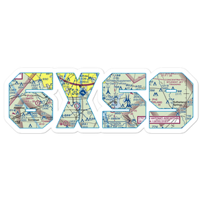 Harmony Field (6XS9) VFR Sectional Sticker