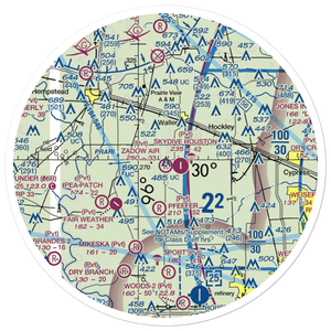 Zadow Airstrip (6XA4) VFR Sectional Sticker (30 mile)
