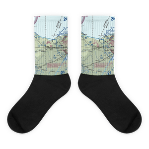 Saxon Airport (6WI4) VFR Sectional Socks
