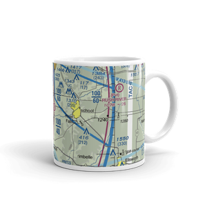 St Croix Riviera Airport (6WI2) VFR Sectional  Mug