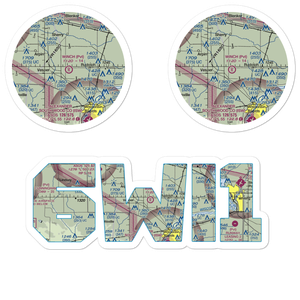 Winch Airfield (6WI1) VFR Sectional Sticker Pack