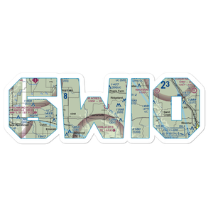 Cub Acres Airport (6WI0) VFR Sectional Sticker