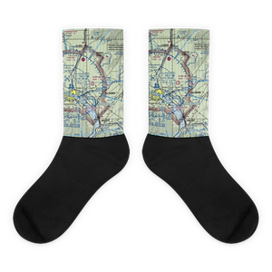 Carr Airport (6WA6) VFR Sectional Socks