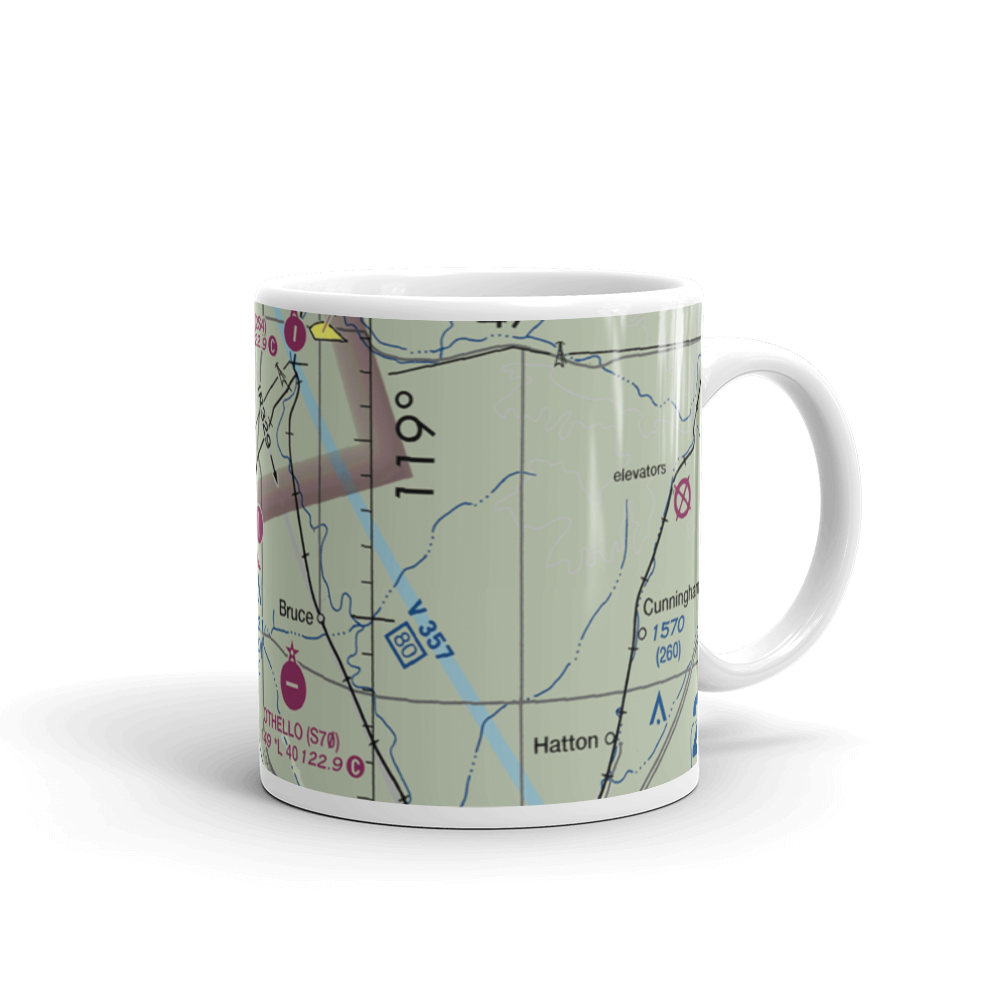Ochoa Field (6WA4) VFR Sectional  Mug 