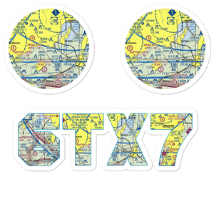 Flying L Airpark (6TX7) VFR Sectional Sticker Pack