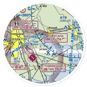 Jtj Ranch Airport (6TX6) VFR Sectional Sticker (20 mile)