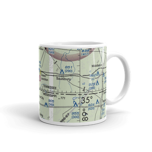 St. Somewhere Airport (6TN7) VFR Sectional  Mug