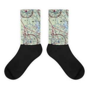 Los Ebanos Ranch Airport (6TA9) VFR Sectional Socks