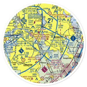 Culp Airport (6TA3) VFR Sectional Sticker (30 mile)