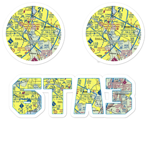 Culp Airport (6TA3) VFR Sectional Sticker Pack