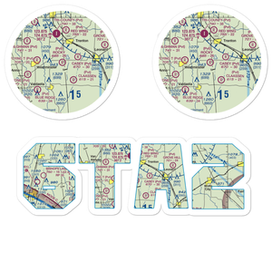 Rockys Place Airport (6TA2) VFR Sectional Sticker Pack