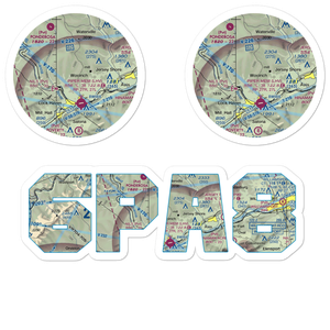 Tall Pines Airfield (6PA8) VFR Sectional Sticker Pack