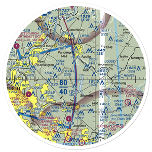 Tower Airfield (6PA1) VFR Sectional Sticker (30 mile)