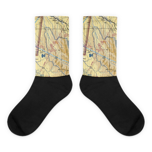 Reds Wallowa Horse Ranch Airport (6OR9) VFR Sectional Socks