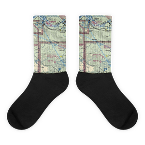 Holce & Oblack Airport (6OR8) VFR Sectional Socks