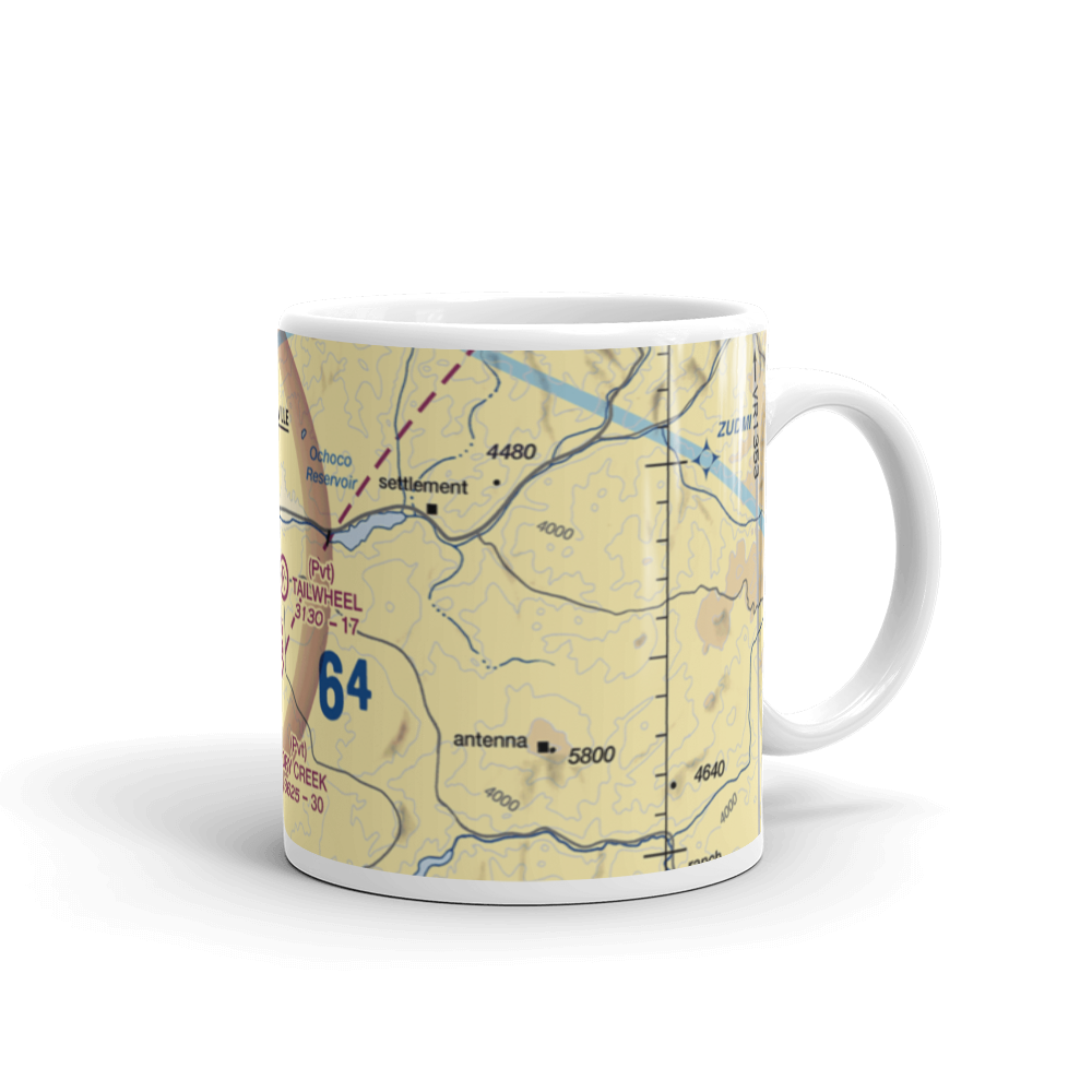 Tailwheel Airport (6OR4) VFR Sectional  Mug 