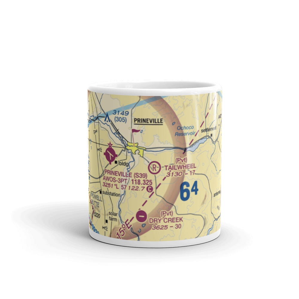 Tailwheel Airport (6OR4) VFR Sectional  Mug 