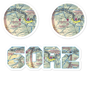 Chenoweth Airpark (6OR2) VFR Sectional Sticker Pack