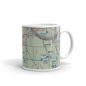 Lasley Private Airport (6OK8) VFR Sectional  Mug