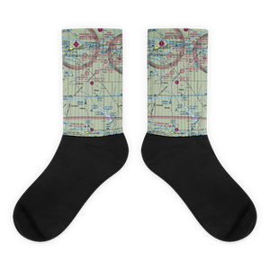 Lasley Private Airport (6OK8) VFR Sectional Socks