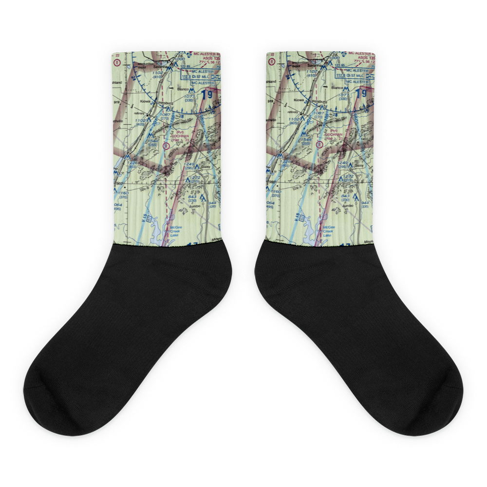 Cochran Ranch Airport (6OK7) VFR Sectional Socks 