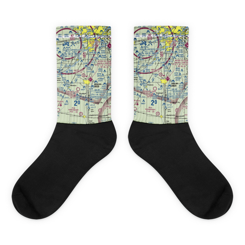 Nietz Airport (6OH7) VFR Sectional Socks 
