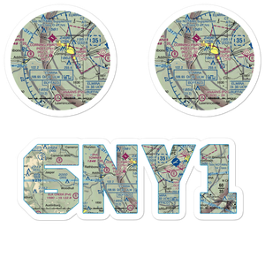 Old Port Royal Airport (6NY1) VFR Sectional Sticker Pack