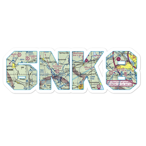 Flying K Airport (6NK8) VFR Sectional Sticker