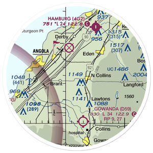 Ttt Air Airport (6NK4) VFR Sectional Sticker (20 mile)
