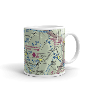 Casey's Airport (6NK1) VFR Sectional  Mug