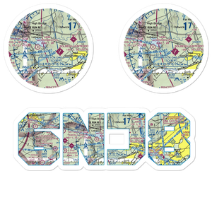 Lance Airport (6NJ8) VFR Sectional Sticker Pack