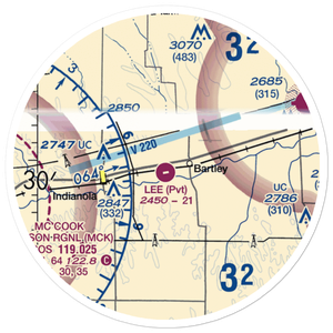 Lee Field (6NE7) VFR Sectional Sticker (20 mile)