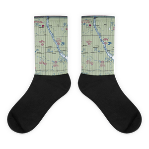 Kersten Brothers Airport (6NA7) VFR Sectional Socks