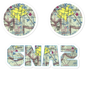 South Hector Airstrip (6NA2) VFR Sectional Sticker Pack