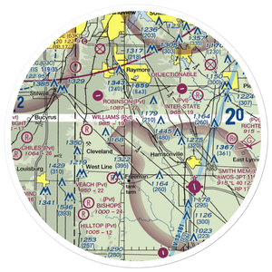 West Aero Ranch Airport (6MO9) VFR Sectional Sticker (30 mile)