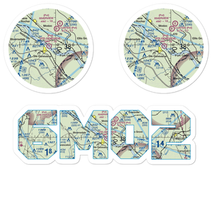 Ste Genevieve Flying Club Airport (6MO2) VFR Sectional Sticker Pack