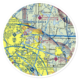 Benson Airport (6MN9) VFR Sectional Sticker (30 mile)