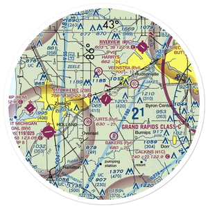 J P's Field (6MI7) VFR Sectional Sticker (30 mile)