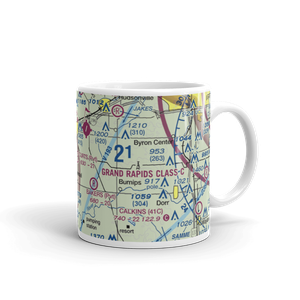 Curt's Place Airport (6MI3) VFR Sectional  Mug