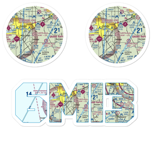 Curt's Place Airport (6MI3) VFR Sectional Sticker Pack