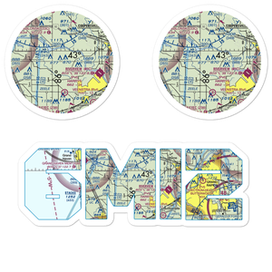 Deyoung Airport (6MI2) VFR Sectional Sticker Pack