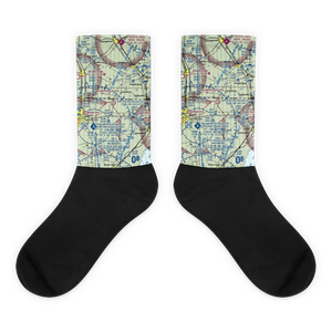 White's Airstrip (6MD8) VFR Sectional Socks